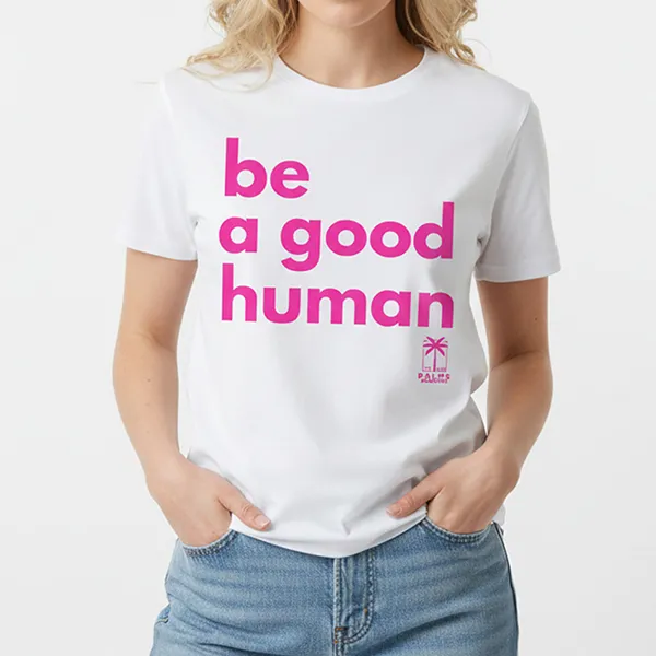 Be Good shirt in pink